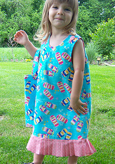 Flip Flop Dress and Tote
